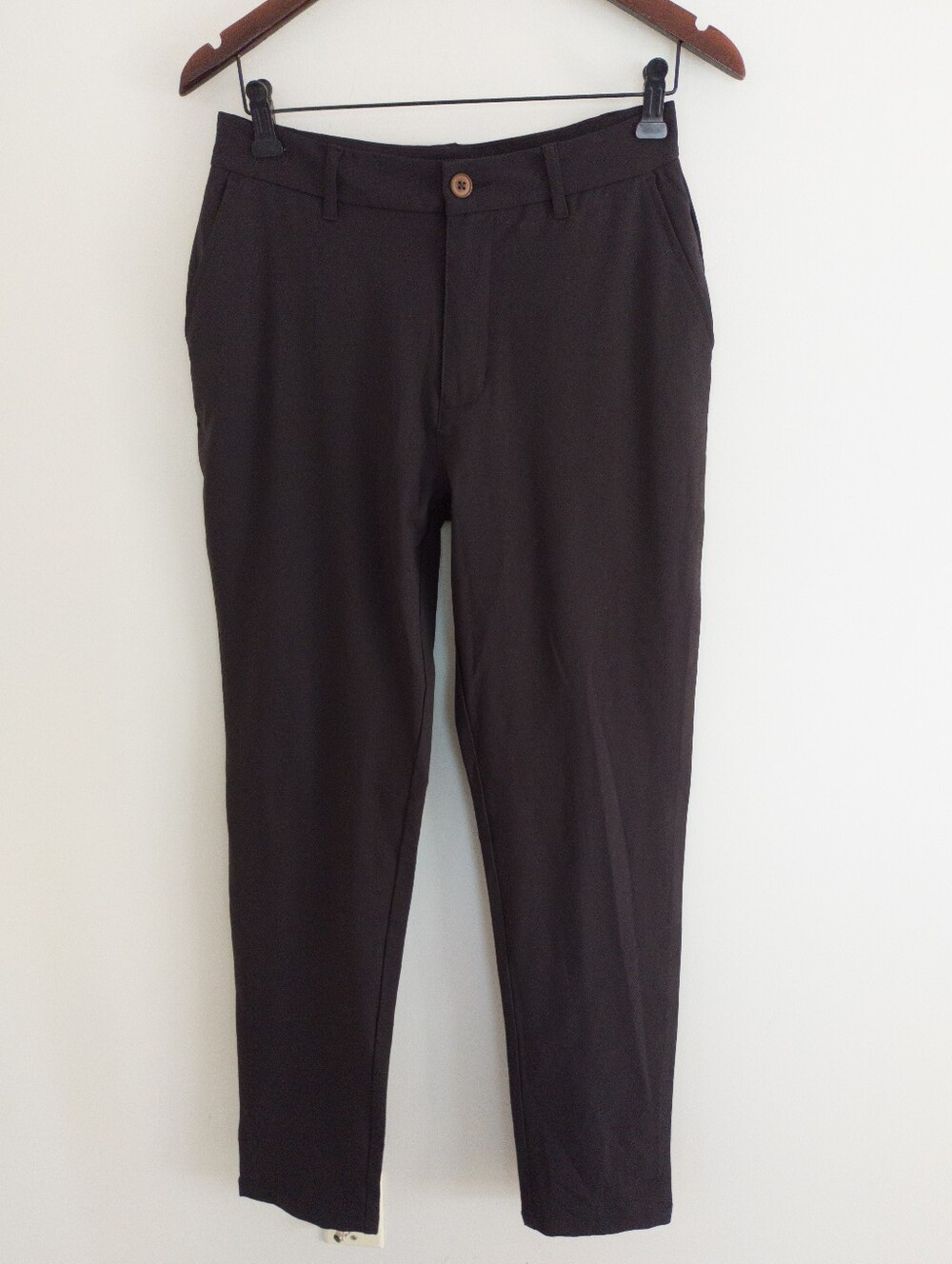 tentree InMotion Chino Pants Meteorite Black Size 30 NWT Stretch Performance